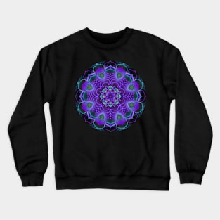 Mandala Magic - Purple Delight-3-24-2023 Crewneck Sweatshirt